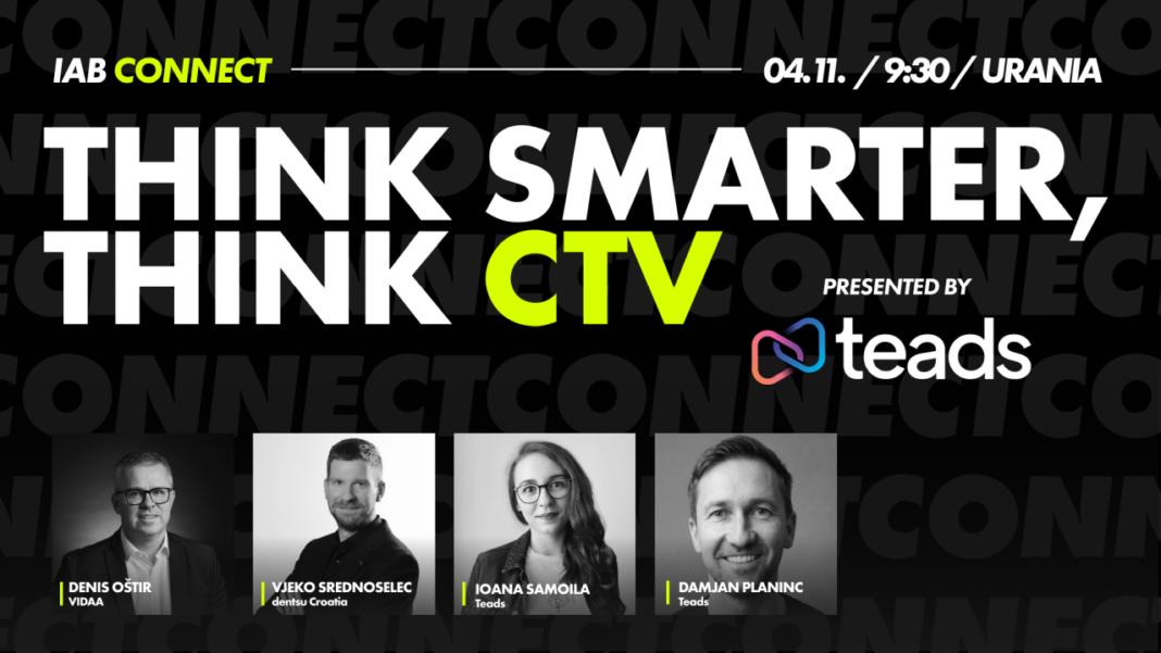 IAB Connect premijerno u Zagrebu: Connected TV i budućnost televizijskog oglašavanja u fokusu